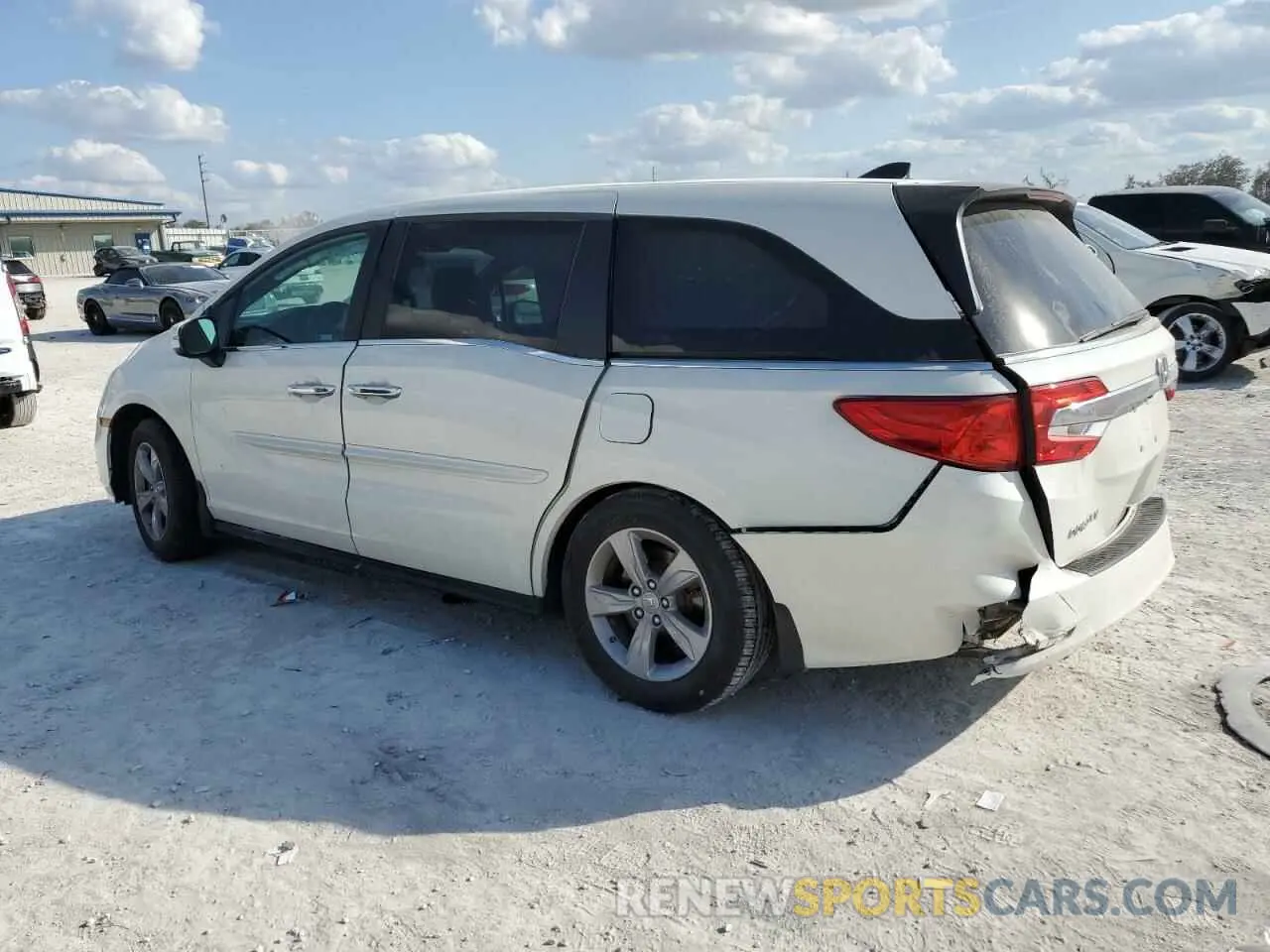 2 Photograph of a damaged car 5FNRL6H71KB004176 HONDA All Models 2019