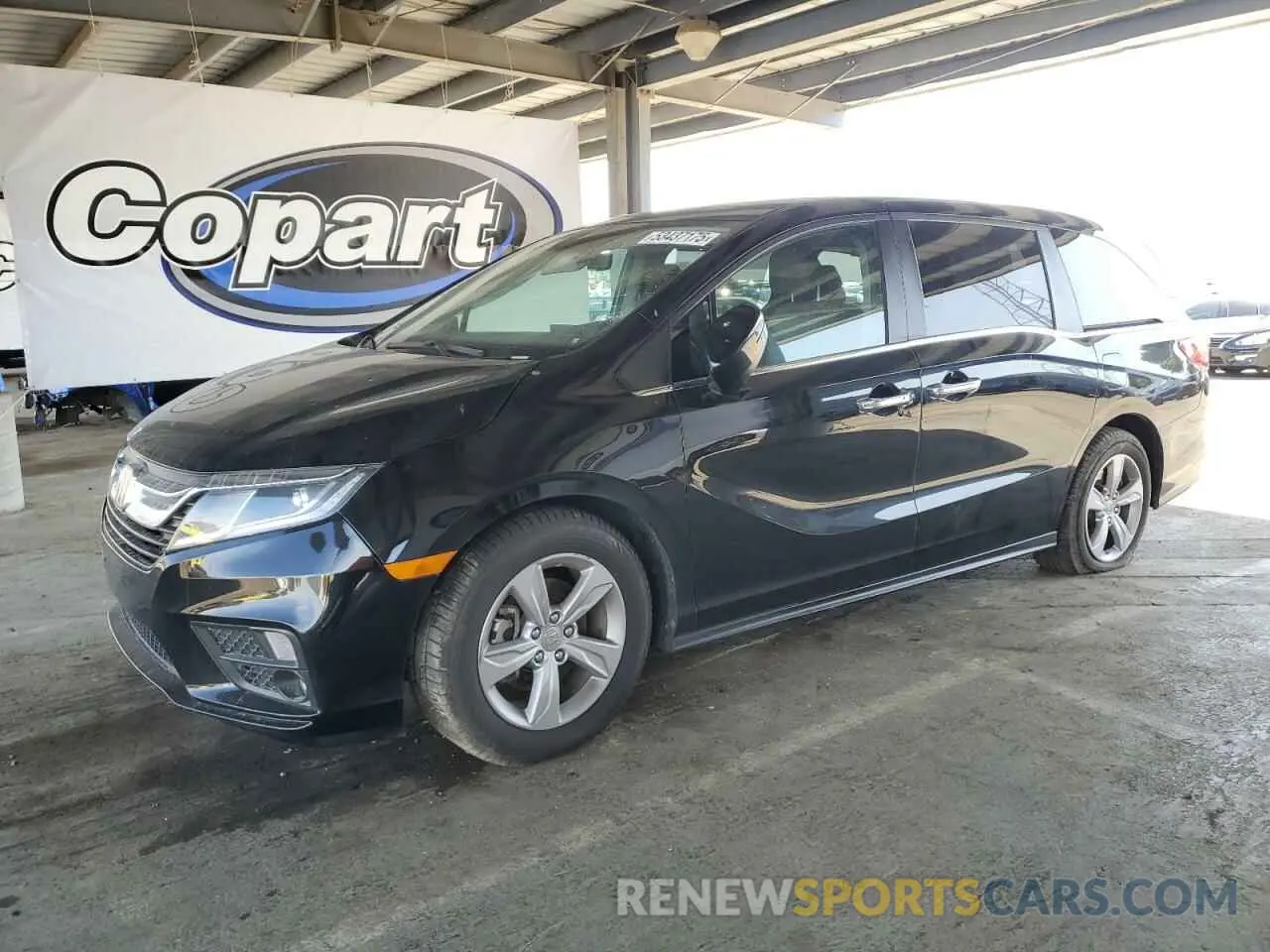 1 Photograph of a damaged car 5FNRL6H71KB029661 HONDA All Models 2019