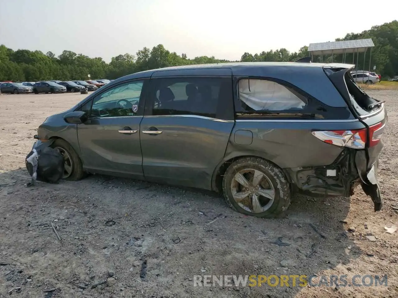 2 Photograph of a damaged car 5FNRL6H71KB032236 HONDA All Models 2019