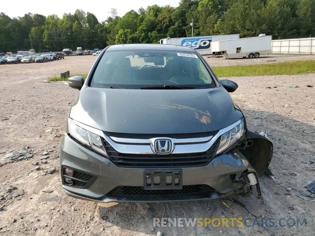 5 Photograph of a damaged car 5FNRL6H71KB032236 HONDA All Models 2019