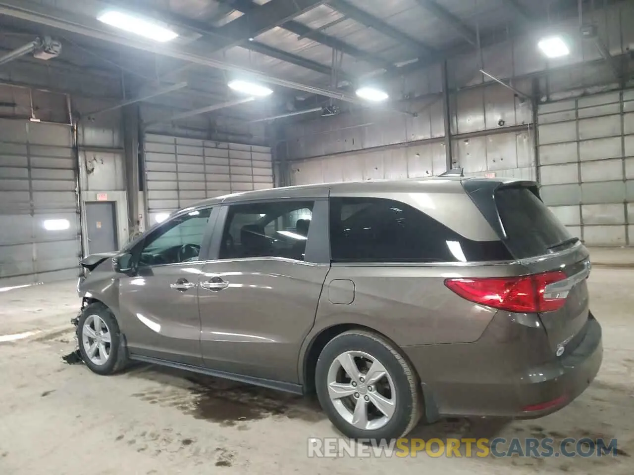 2 Photograph of a damaged car 5FNRL6H71KB054365 HONDA All Models 2019