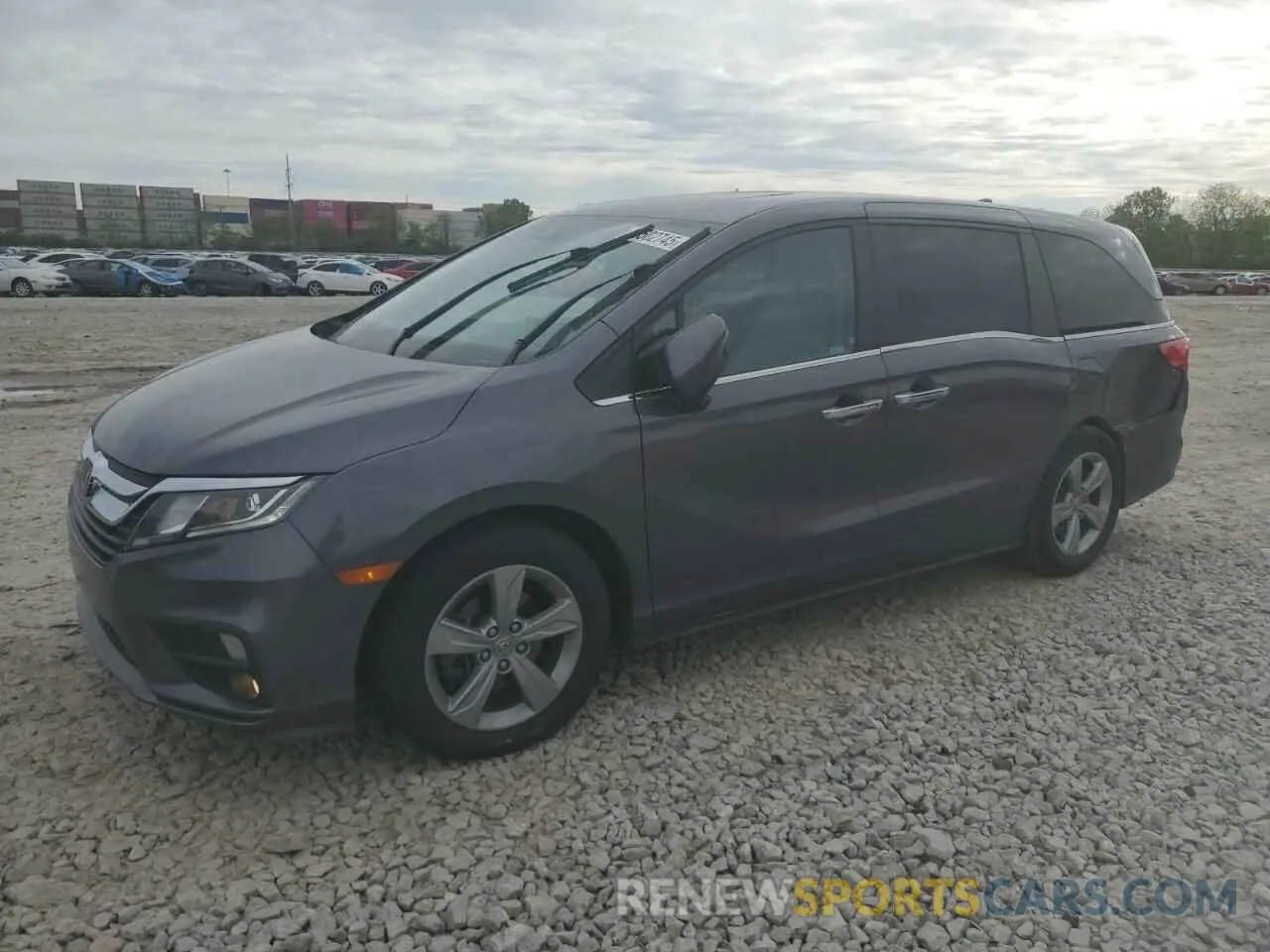 1 Photograph of a damaged car 5FNRL6H71KB056522 HONDA All Models 2019