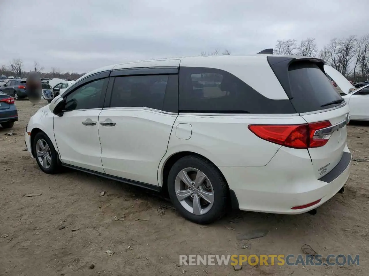 2 Photograph of a damaged car 5FNRL6H71KB072929 HONDA All Models 2019