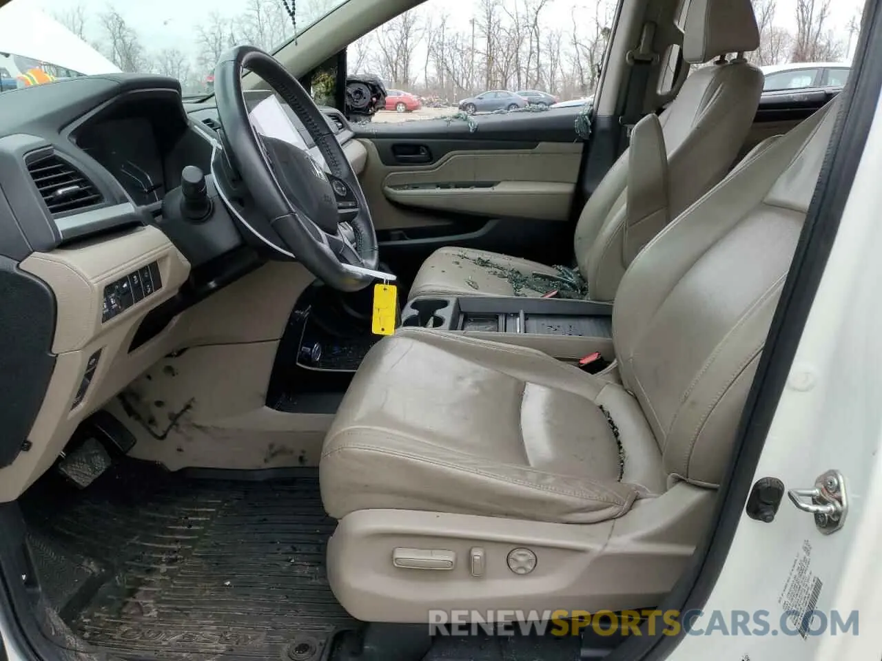 7 Photograph of a damaged car 5FNRL6H71KB072929 HONDA All Models 2019