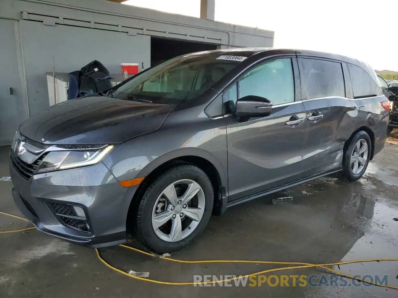 1 Photograph of a damaged car 5FNRL6H71KB126181 HONDA All Models 2019