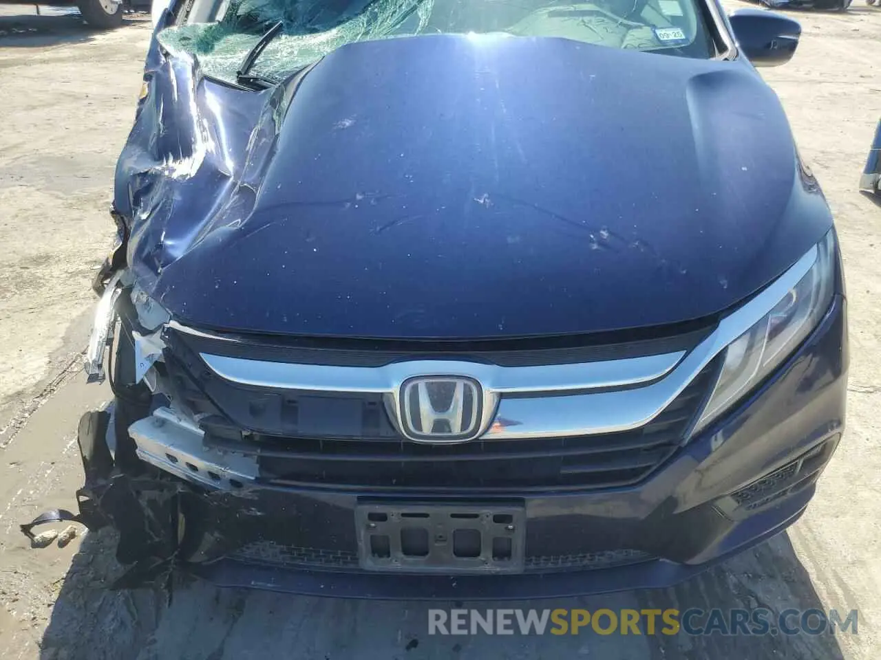 12 Photograph of a damaged car 5FNRL6H71KB136550 HONDA All Models 2019