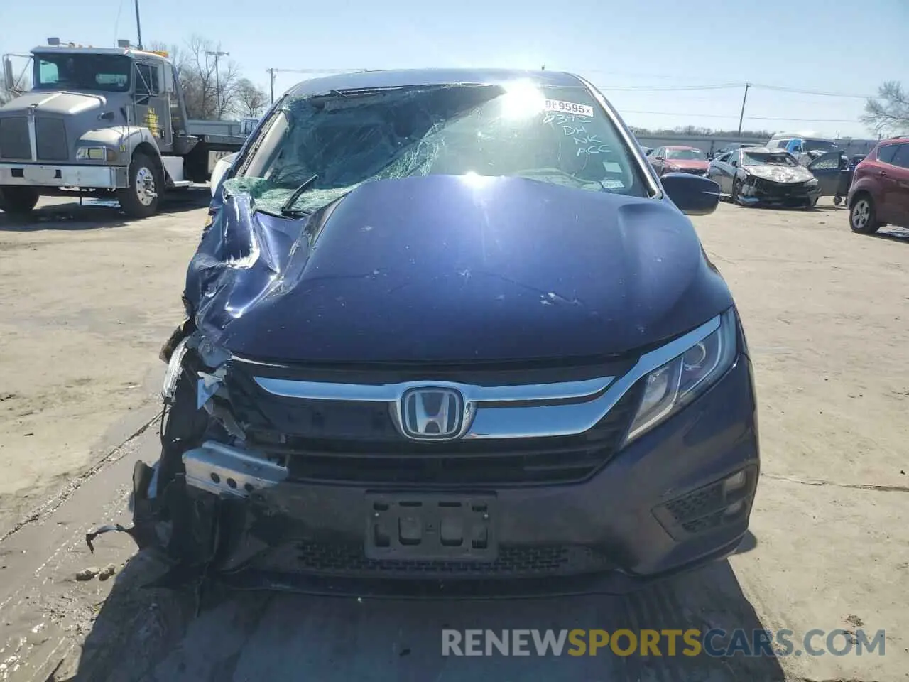 5 Photograph of a damaged car 5FNRL6H71KB136550 HONDA All Models 2019