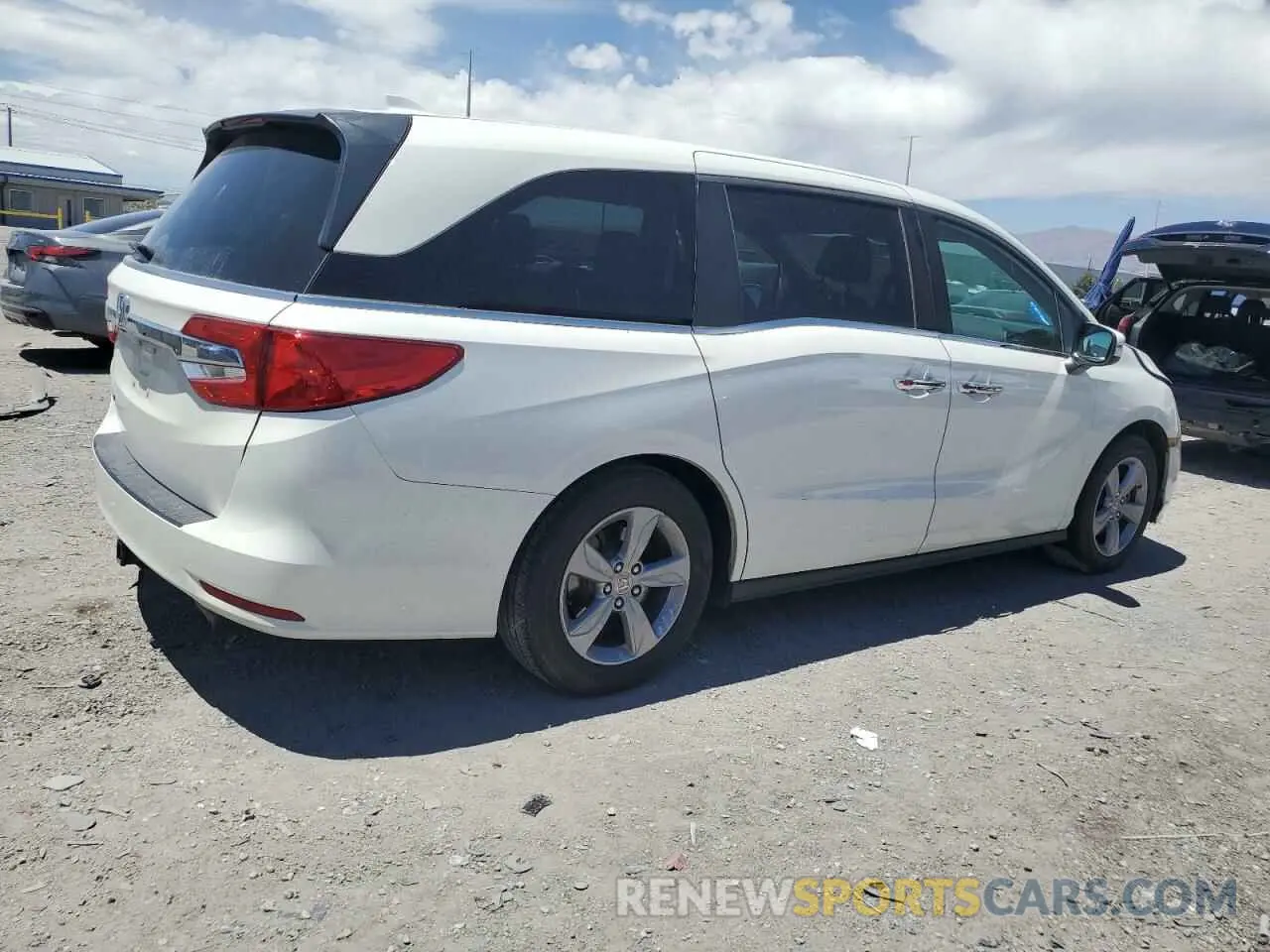 3 Photograph of a damaged car 5FNRL6H72KB006714 HONDA All Models 2019