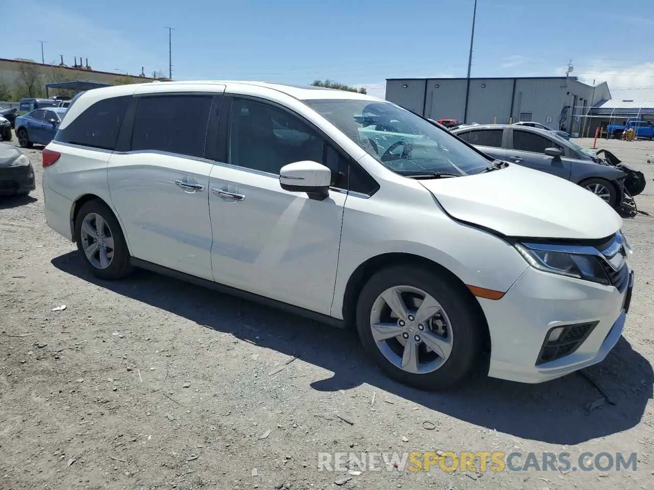 4 Photograph of a damaged car 5FNRL6H72KB006714 HONDA All Models 2019