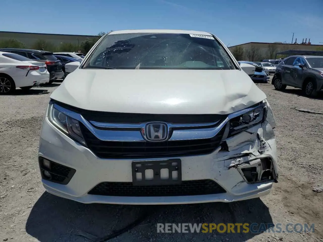 5 Photograph of a damaged car 5FNRL6H72KB006714 HONDA All Models 2019
