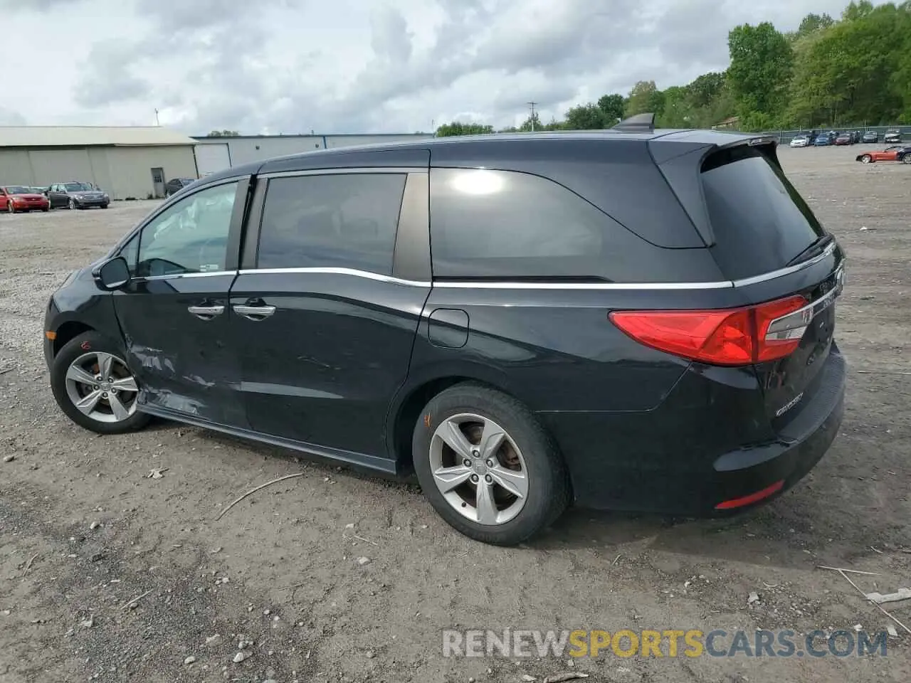 2 Photograph of a damaged car 5FNRL6H72KB018507 HONDA All Models 2019