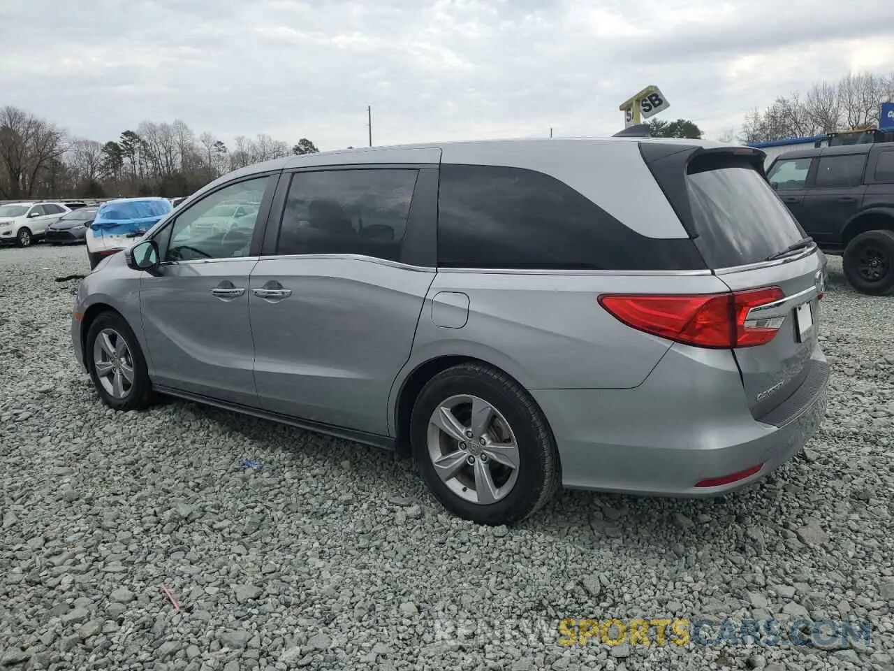 2 Photograph of a damaged car 5FNRL6H72KB036411 HONDA All Models 2019