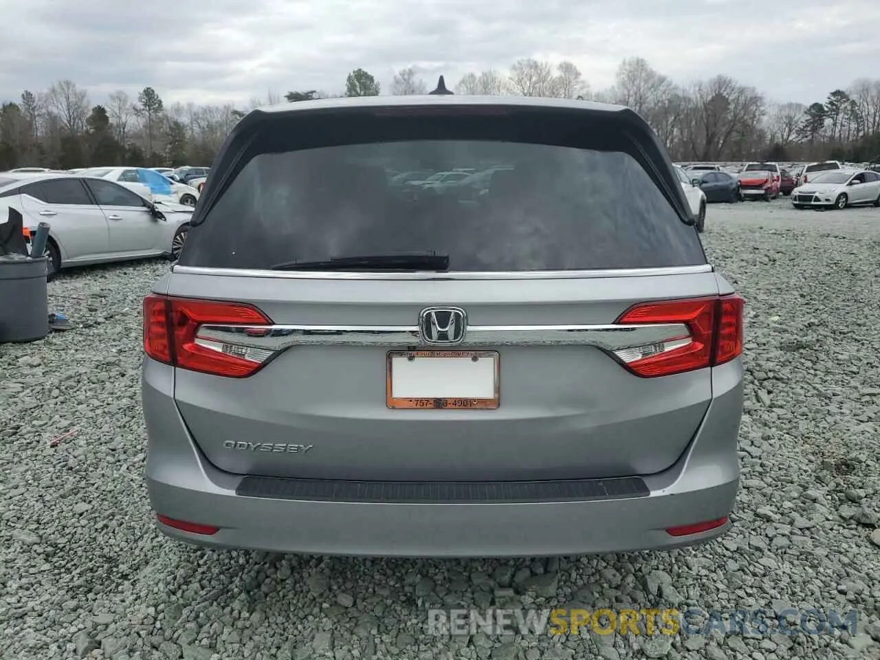 6 Photograph of a damaged car 5FNRL6H72KB036411 HONDA All Models 2019