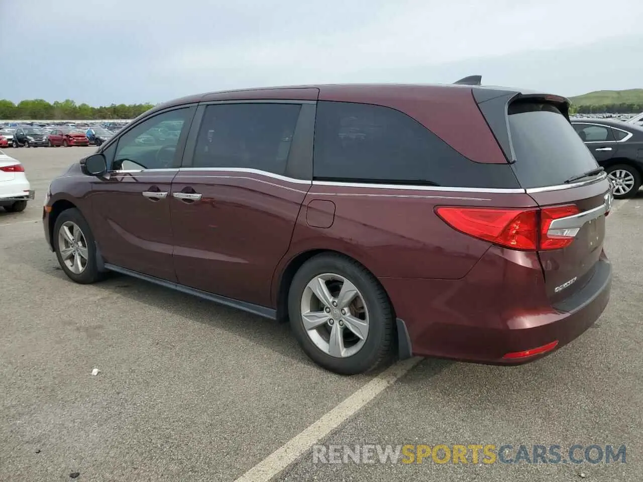 2 Photograph of a damaged car 5FNRL6H72KB044895 HONDA All Models 2019