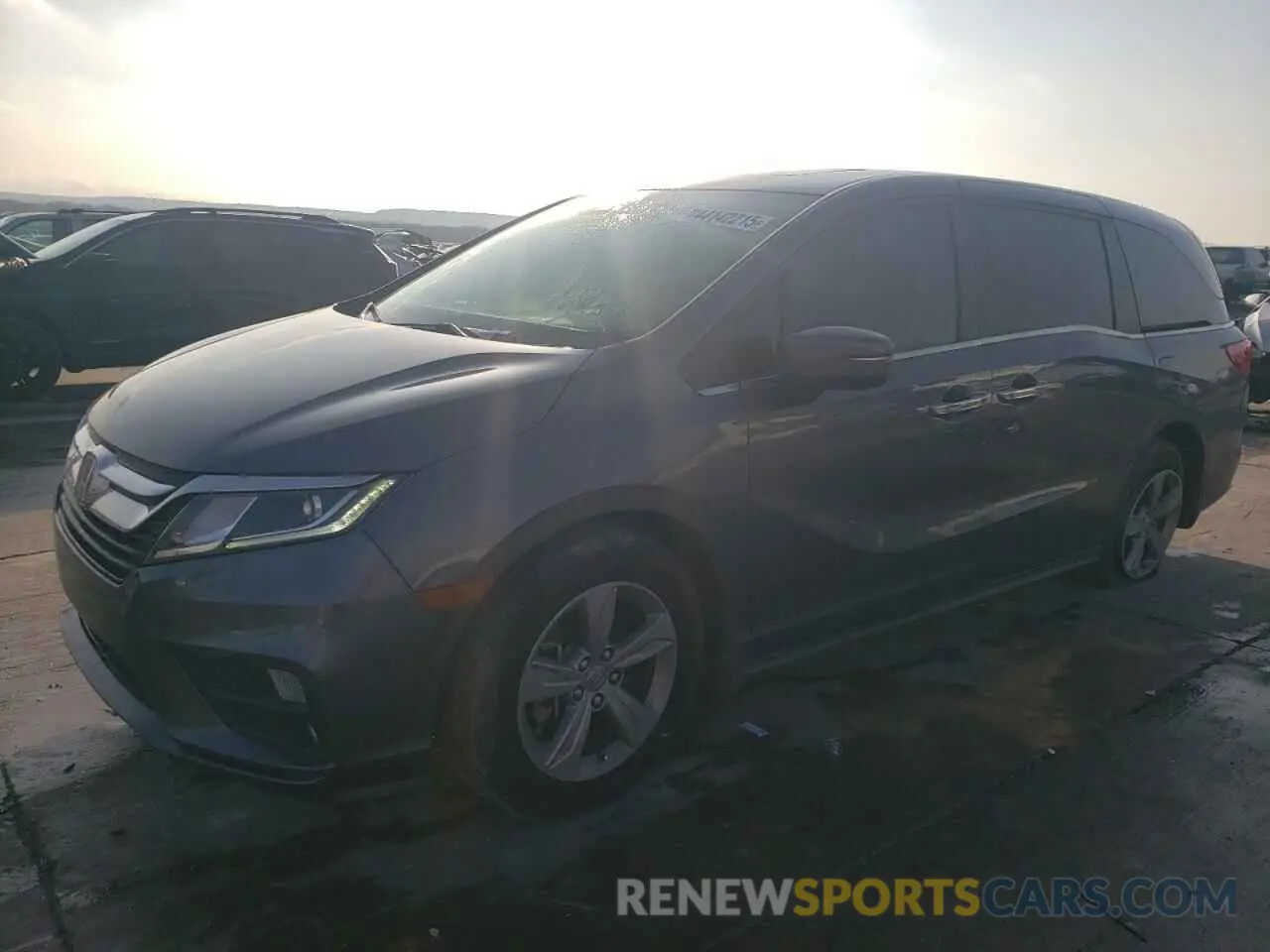 1 Photograph of a damaged car 5FNRL6H72KB108210 HONDA All Models 2019