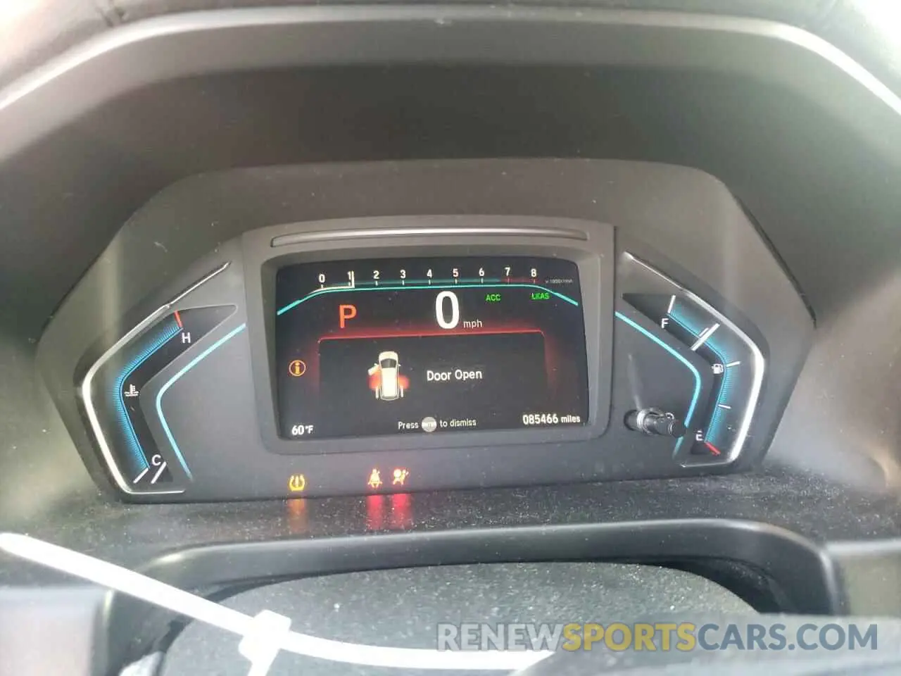 9 Photograph of a damaged car 5FNRL6H72KB108210 HONDA All Models 2019