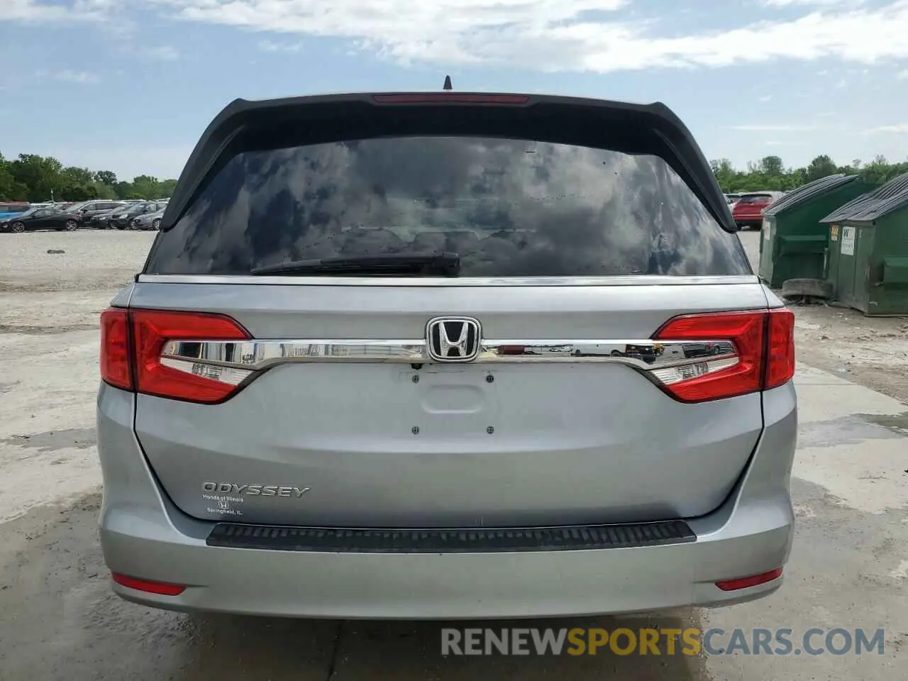 6 Photograph of a damaged car 5FNRL6H72KB132832 HONDA All Models 2019