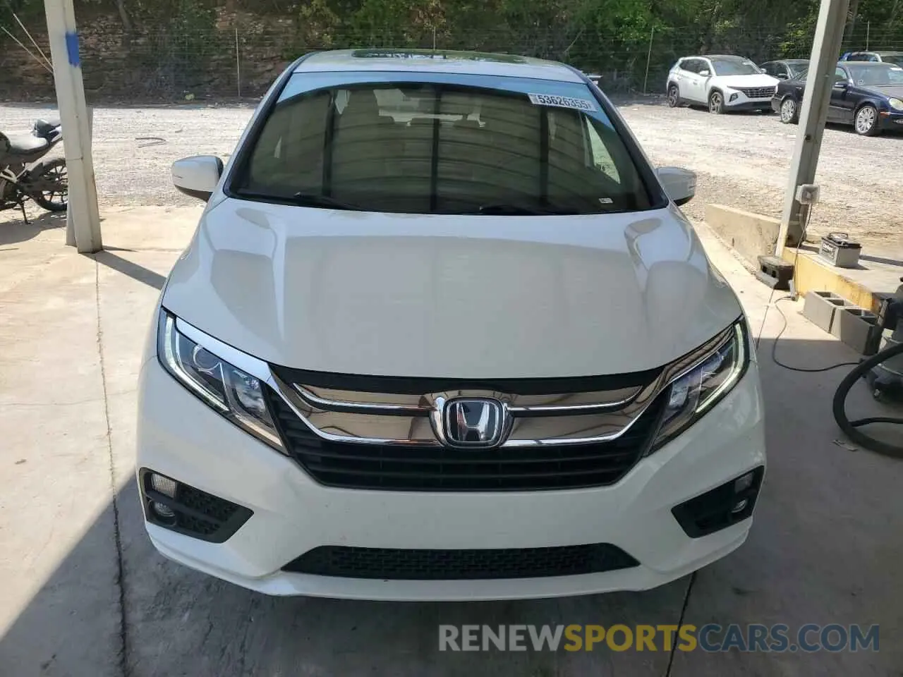 5 Photograph of a damaged car 5FNRL6H73KB084208 HONDA All Models 2019