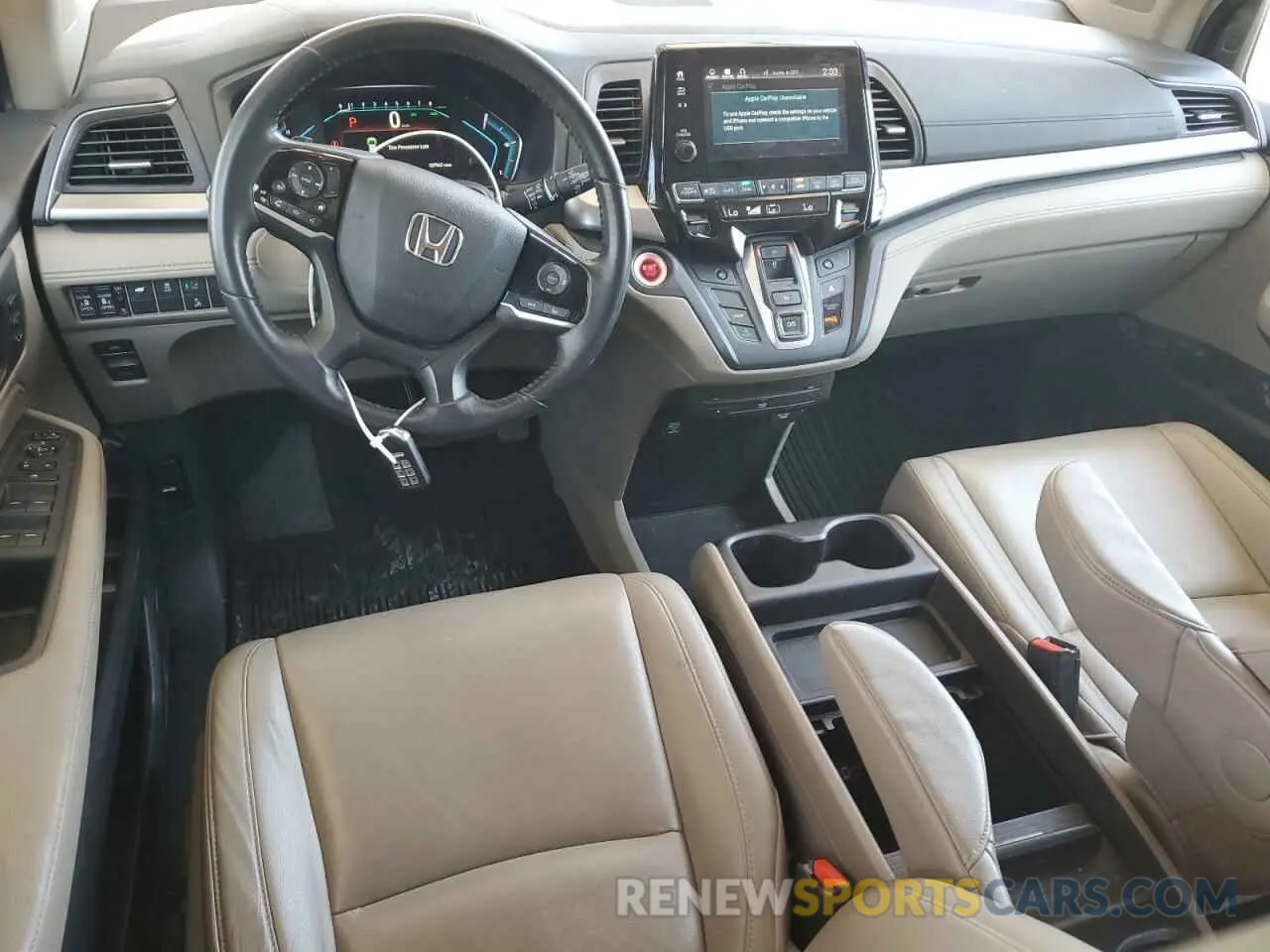 8 Photograph of a damaged car 5FNRL6H73KB084208 HONDA All Models 2019