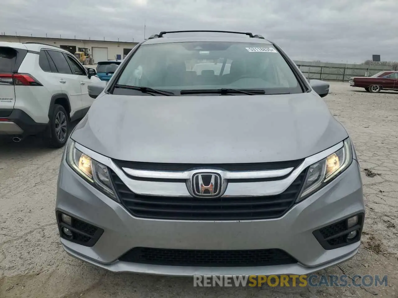 5 Photograph of a damaged car 5FNRL6H73KB121127 HONDA All Models 2019