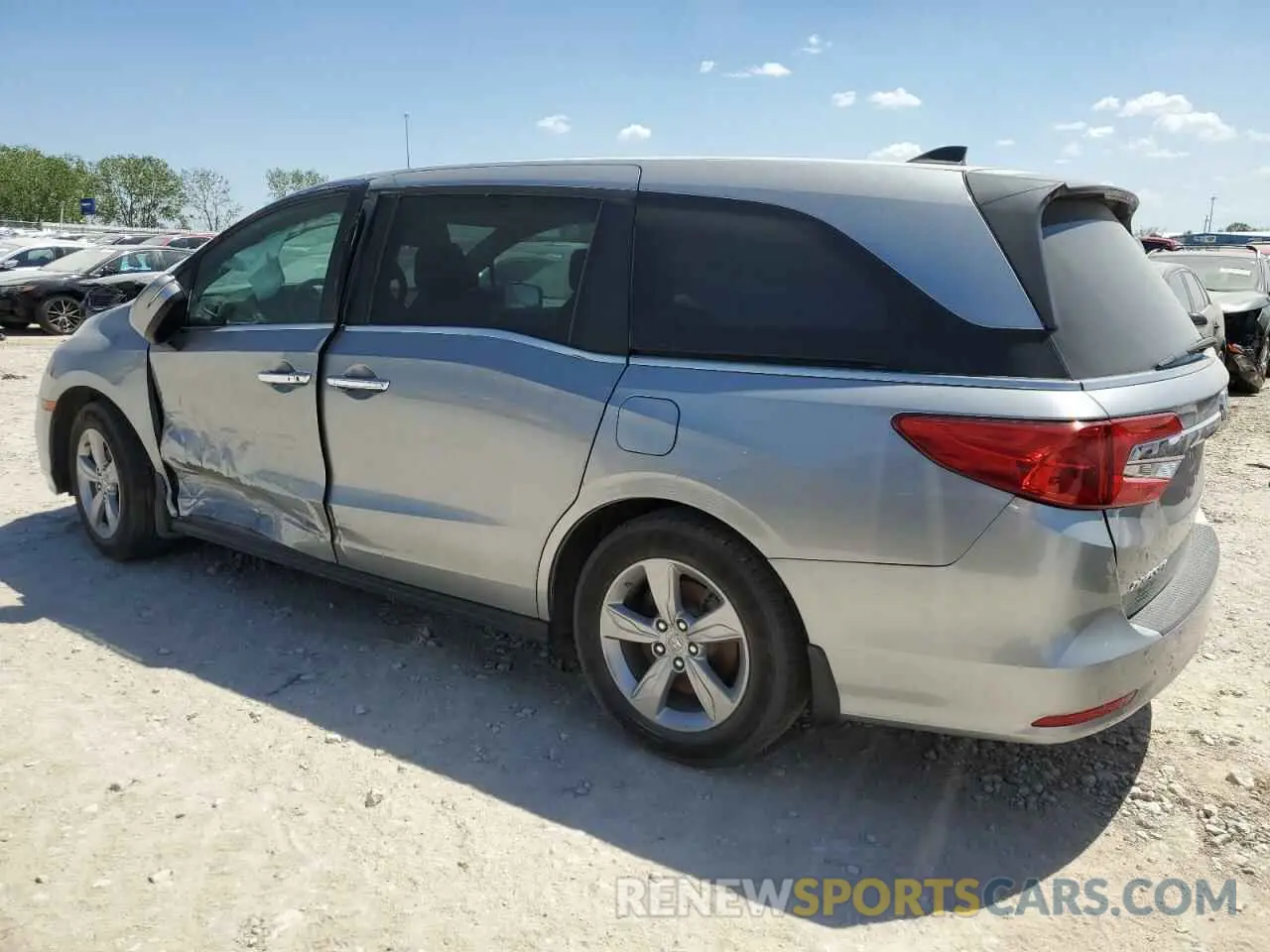 2 Photograph of a damaged car 5FNRL6H73KB129020 HONDA All Models 2019