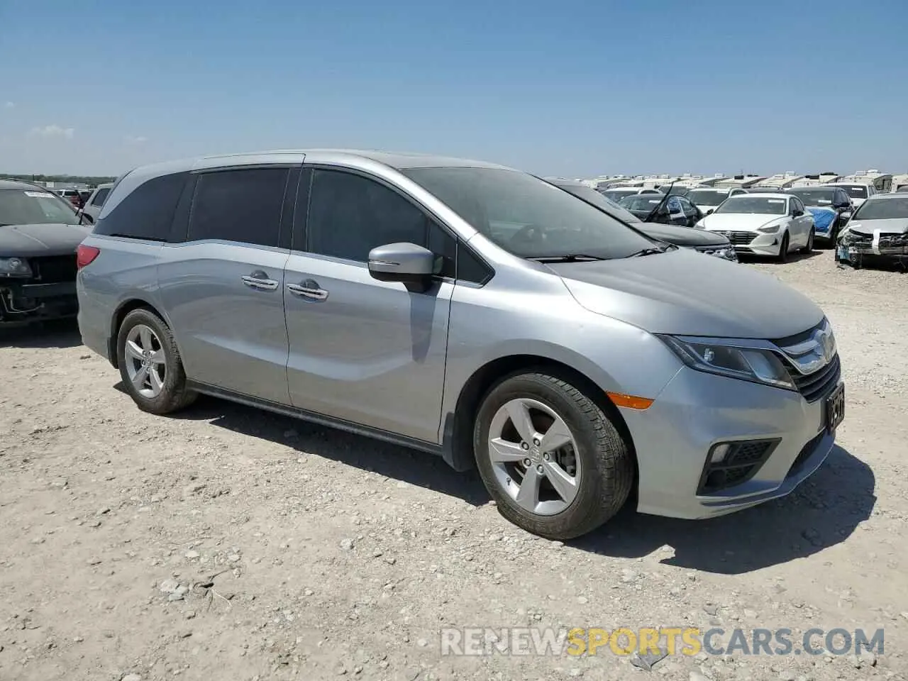 4 Photograph of a damaged car 5FNRL6H73KB129020 HONDA All Models 2019