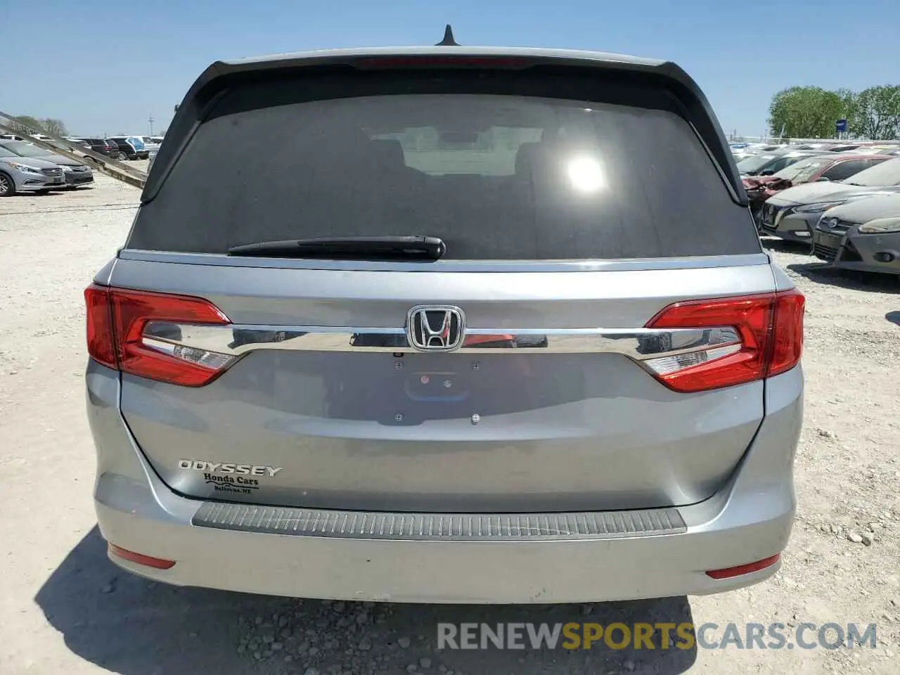 6 Photograph of a damaged car 5FNRL6H73KB129020 HONDA All Models 2019