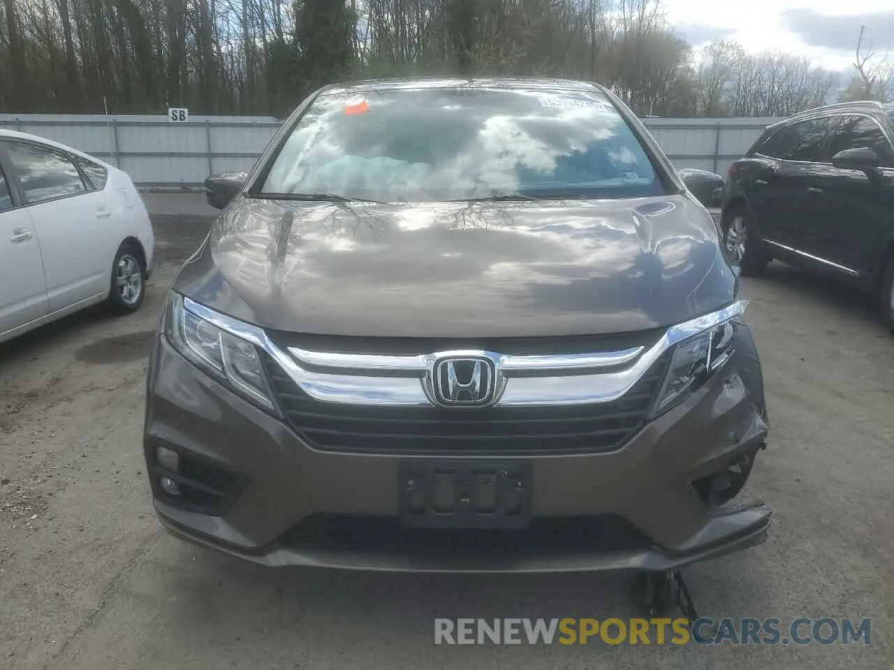 5 Photograph of a damaged car 5FNRL6H73KB137053 HONDA All Models 2019