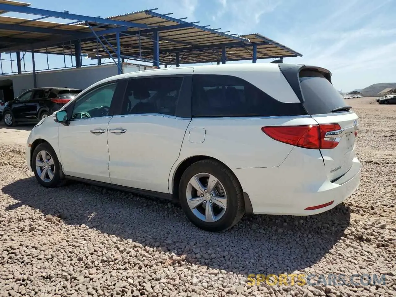 2 Photograph of a damaged car 5FNRL6H74KB026334 HONDA All Models 2019