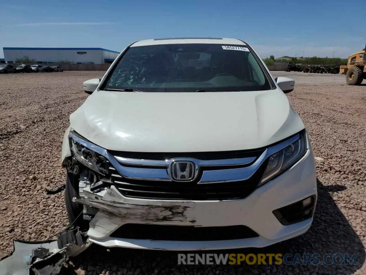 5 Photograph of a damaged car 5FNRL6H74KB026334 HONDA All Models 2019