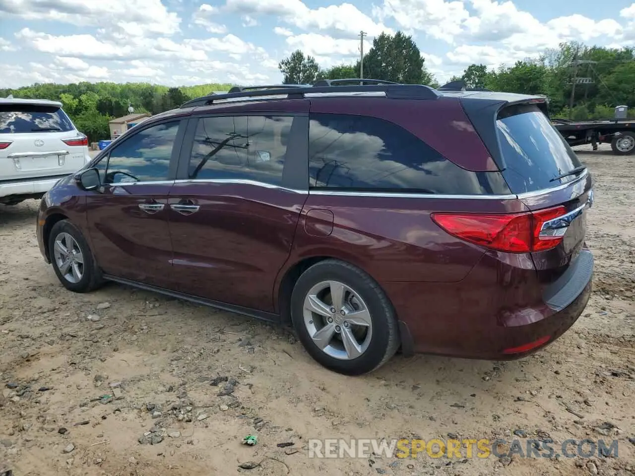 2 Photograph of a damaged car 5FNRL6H74KB030545 HONDA All Models 2019