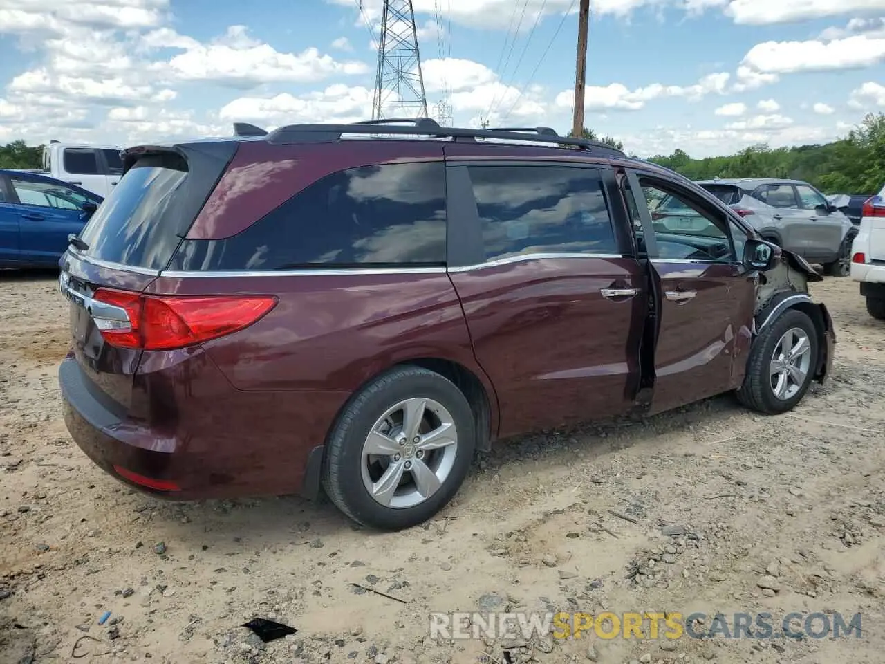 3 Photograph of a damaged car 5FNRL6H74KB030545 HONDA All Models 2019