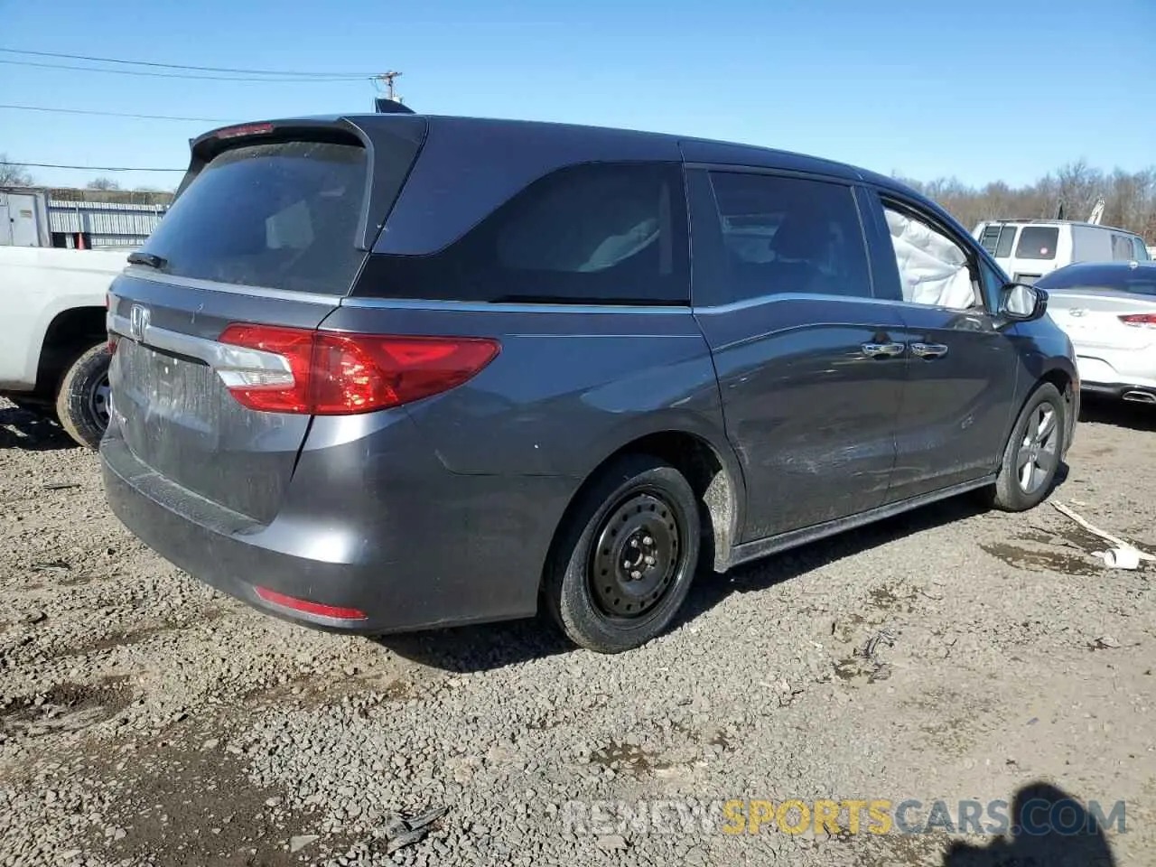 3 Photograph of a damaged car 5FNRL6H74KB073086 HONDA All Models 2019