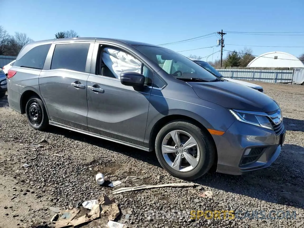 4 Photograph of a damaged car 5FNRL6H74KB073086 HONDA All Models 2019