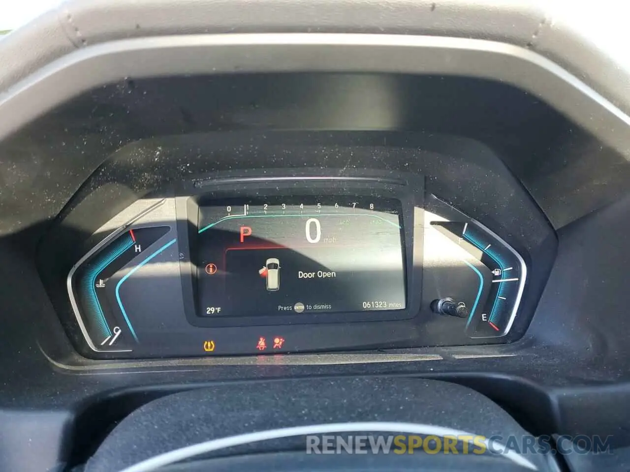 9 Photograph of a damaged car 5FNRL6H74KB073086 HONDA All Models 2019