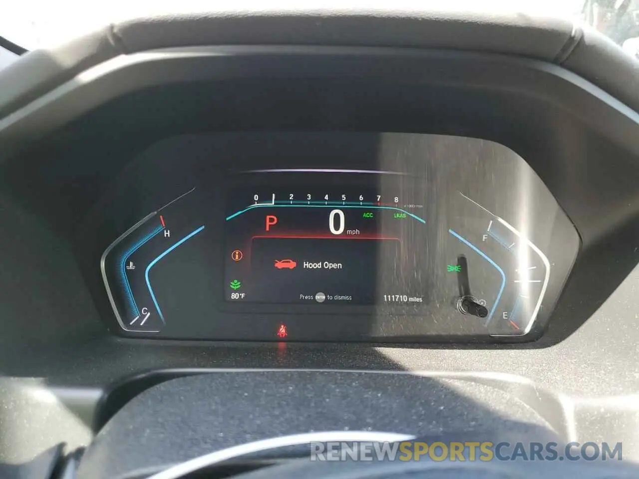 9 Photograph of a damaged car 5FNRL6H74KB079468 HONDA All Models 2019