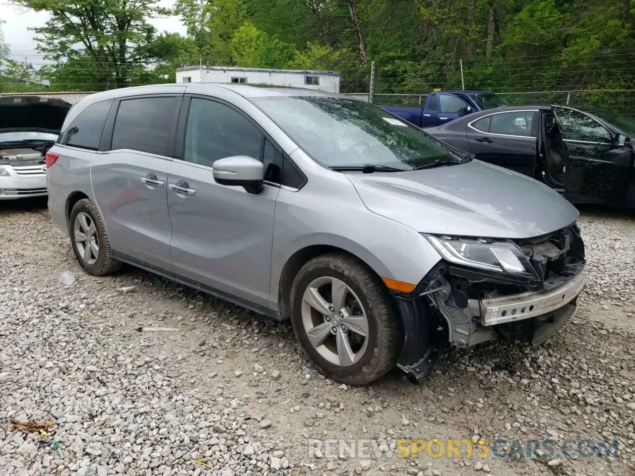 4 Photograph of a damaged car 5FNRL6H74KB117846 HONDA All Models 2019