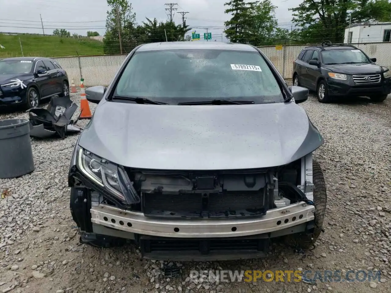 5 Photograph of a damaged car 5FNRL6H74KB117846 HONDA All Models 2019