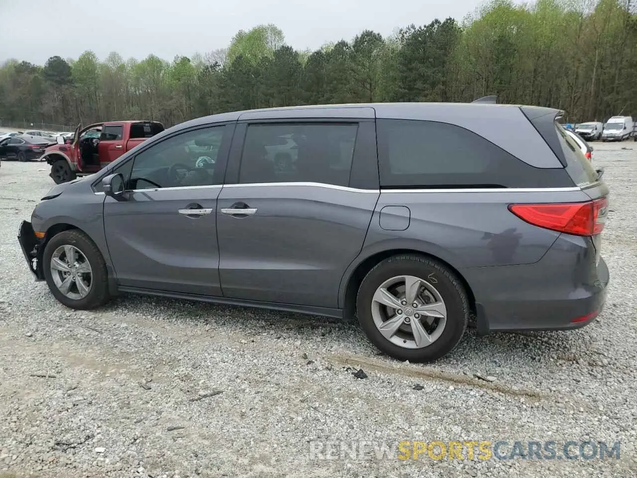 2 Photograph of a damaged car 5FNRL6H74KB123002 HONDA All Models 2019