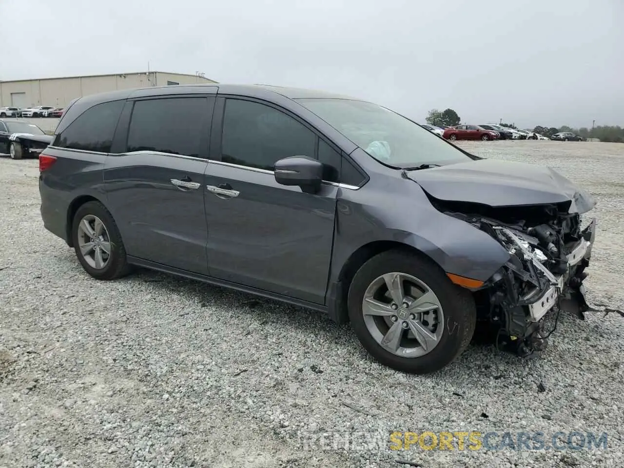 4 Photograph of a damaged car 5FNRL6H74KB123002 HONDA All Models 2019