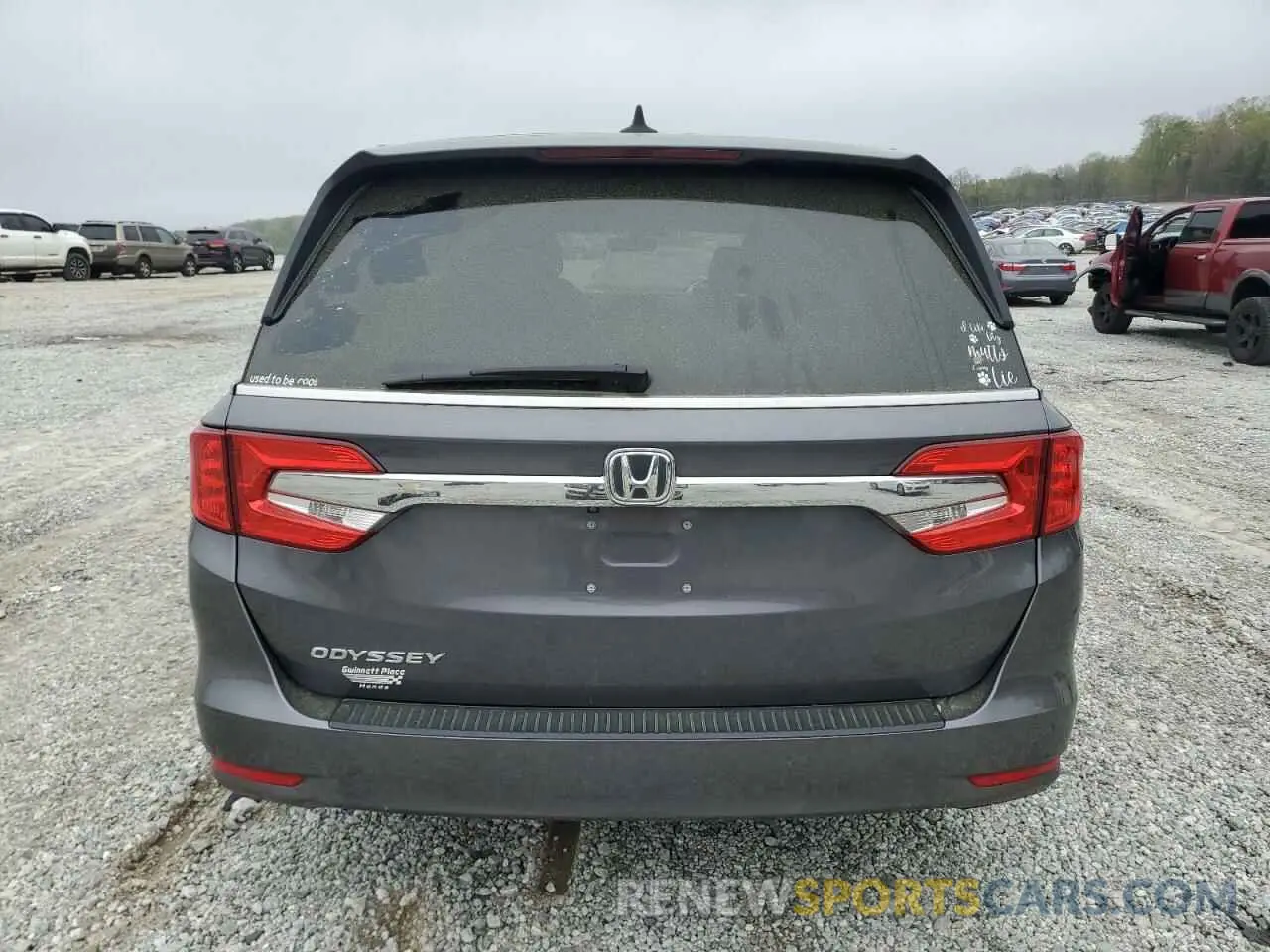 6 Photograph of a damaged car 5FNRL6H74KB123002 HONDA All Models 2019