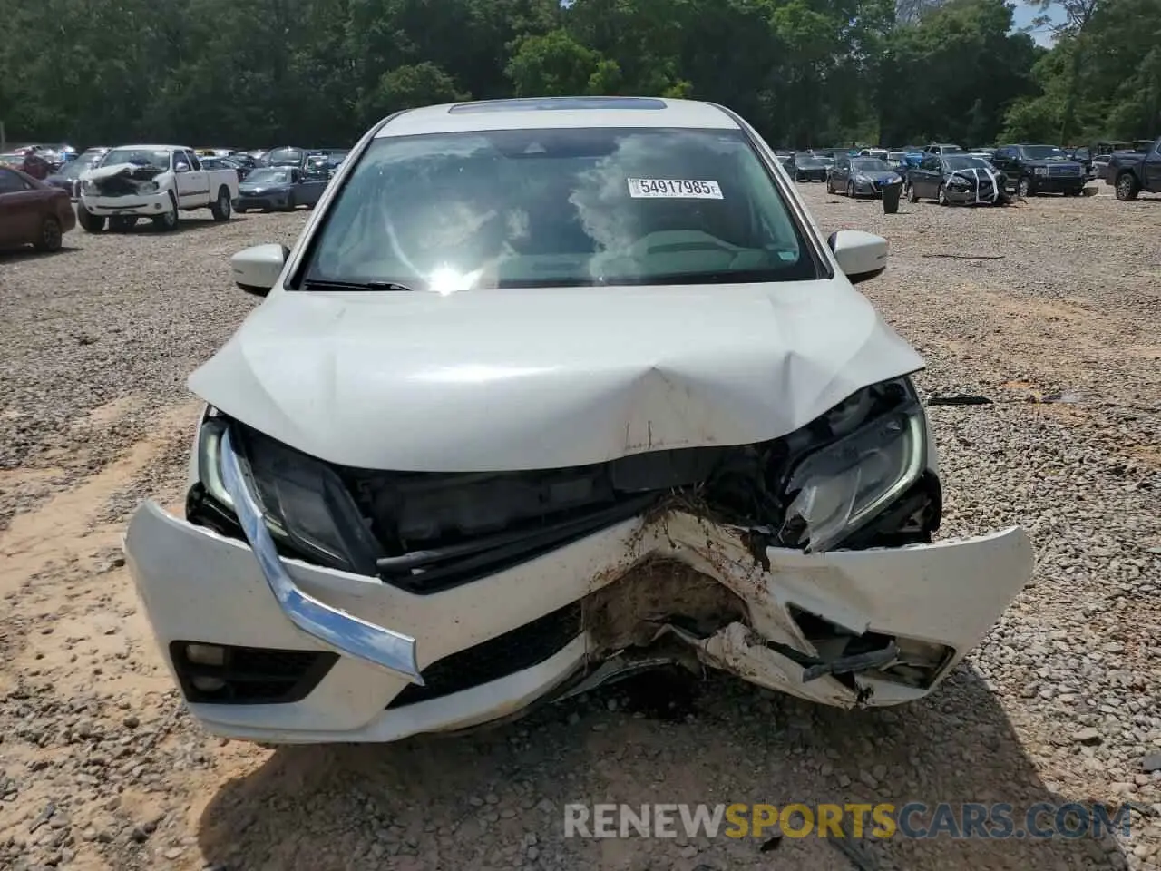 5 Photograph of a damaged car 5FNRL6H75KB003287 HONDA All Models 2019