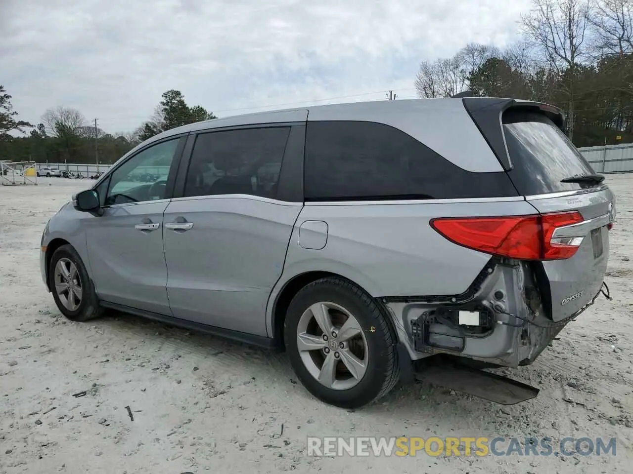 2 Photograph of a damaged car 5FNRL6H75KB034006 HONDA All Models 2019
