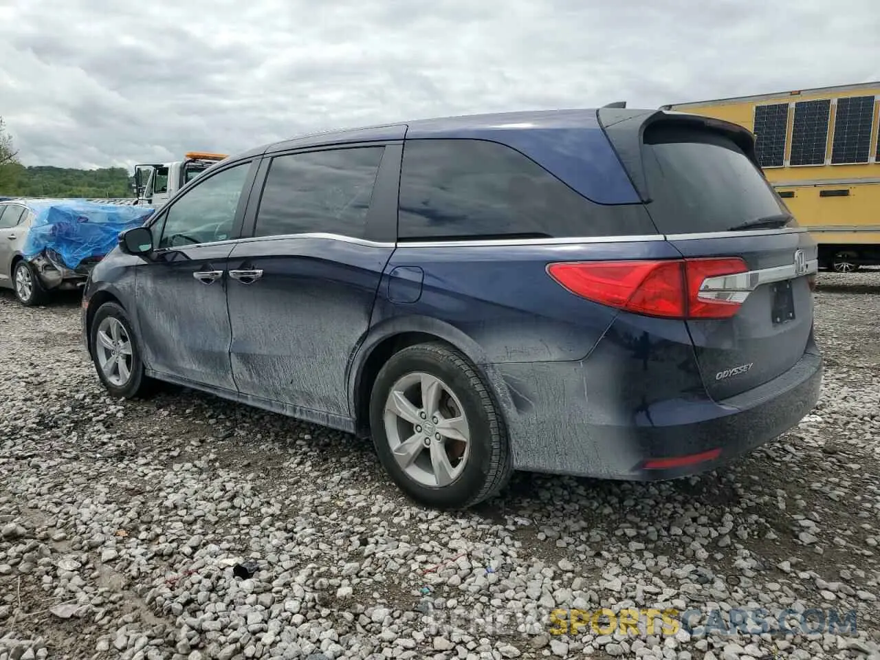 2 Photograph of a damaged car 5FNRL6H75KB048861 HONDA All Models 2019