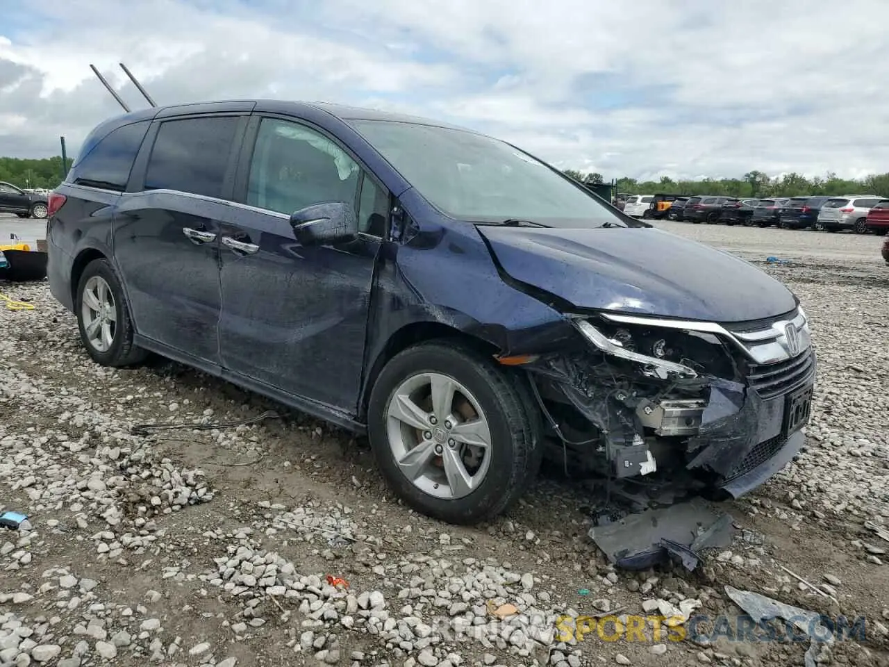 4 Photograph of a damaged car 5FNRL6H75KB048861 HONDA All Models 2019