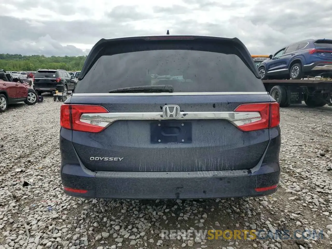 6 Photograph of a damaged car 5FNRL6H75KB048861 HONDA All Models 2019