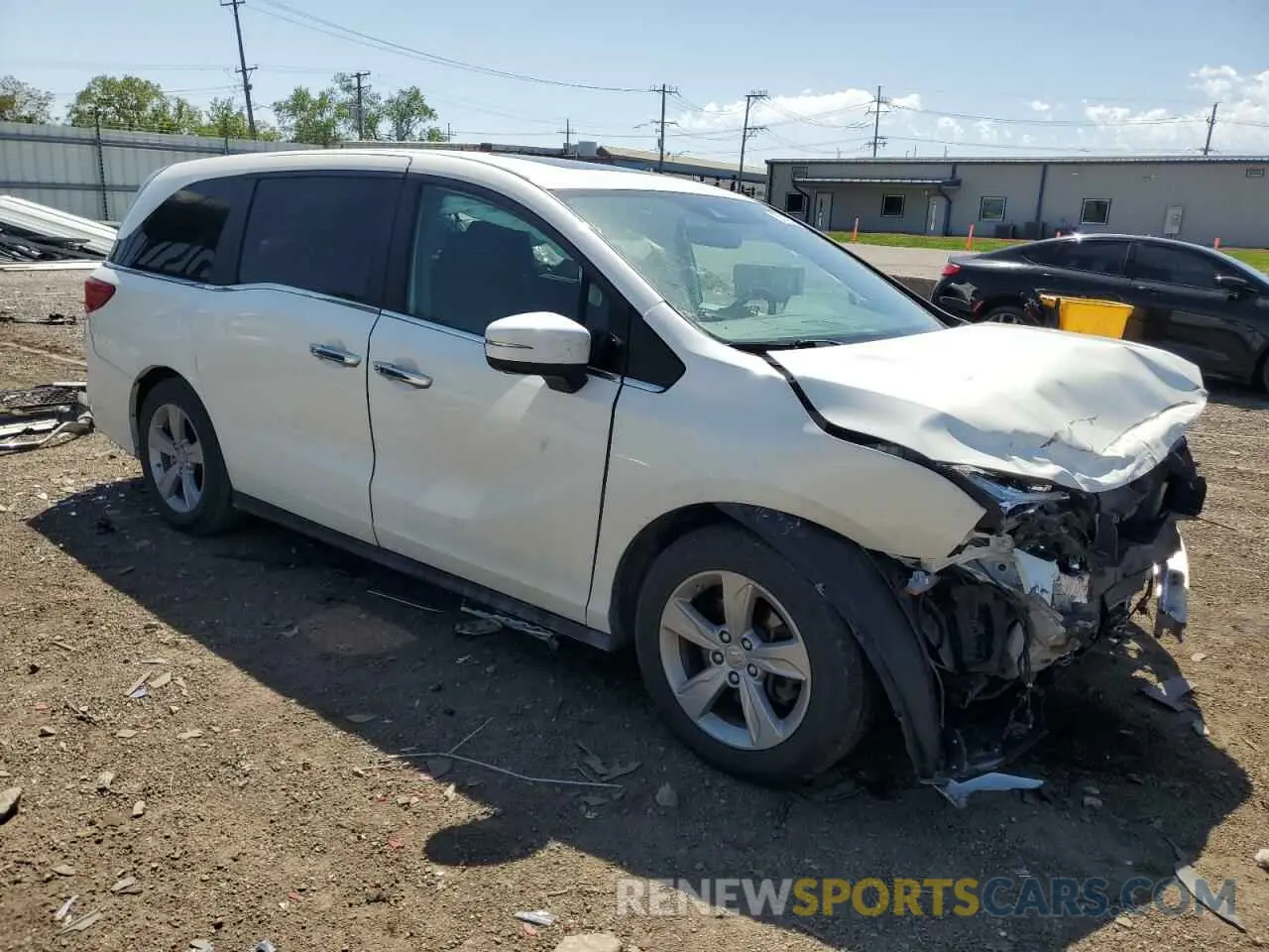 4 Photograph of a damaged car 5FNRL6H75KB057706 HONDA All Models 2019