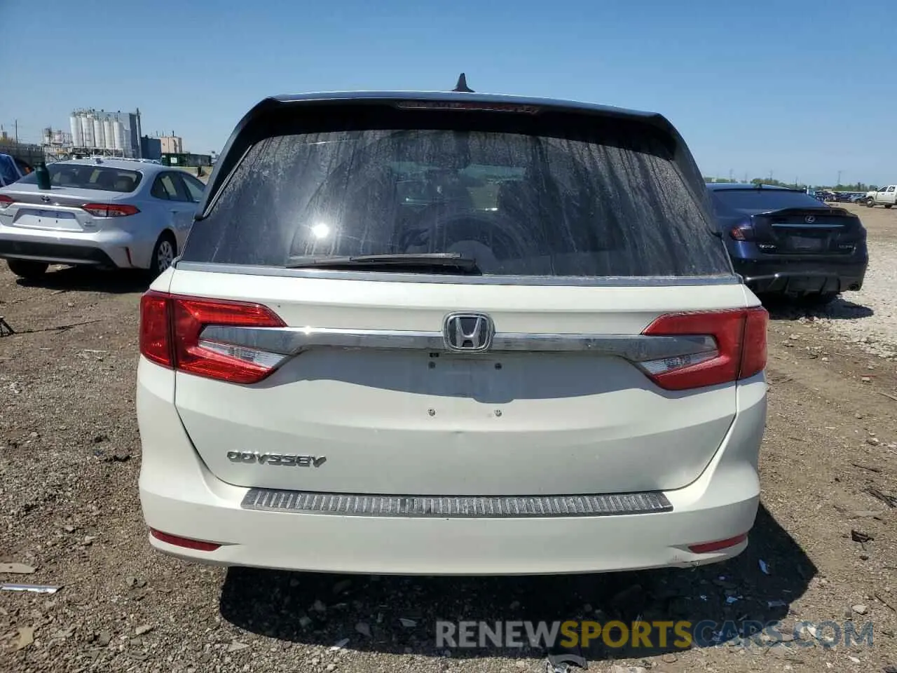 6 Photograph of a damaged car 5FNRL6H75KB057706 HONDA All Models 2019