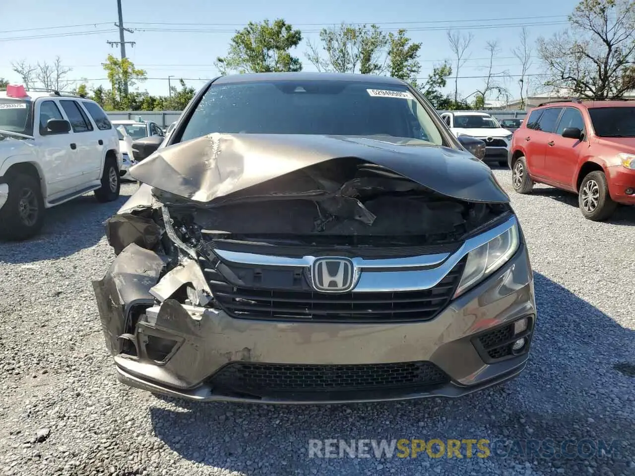5 Photograph of a damaged car 5FNRL6H75KB082282 HONDA All Models 2019
