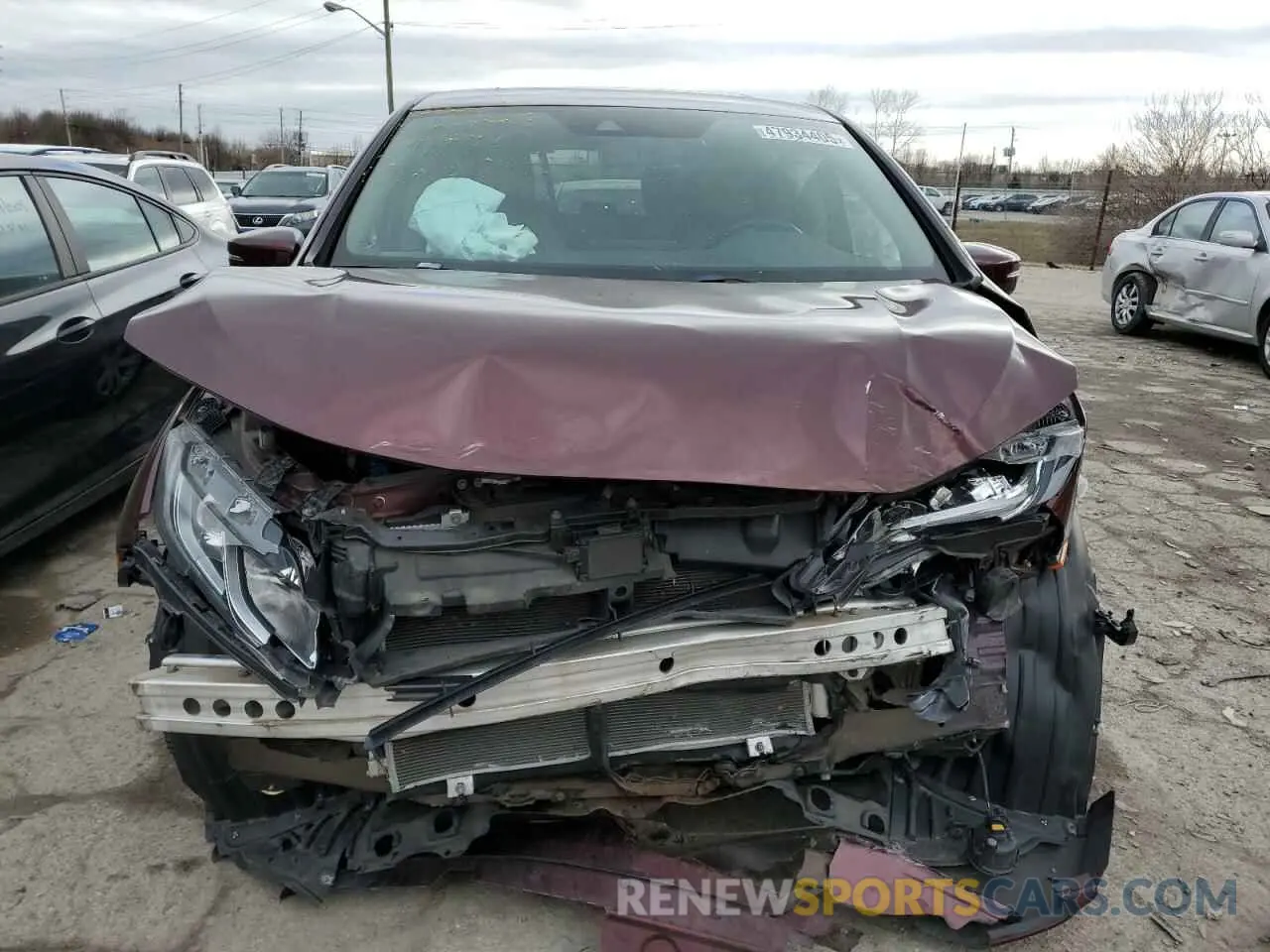 5 Photograph of a damaged car 5FNRL6H75KB121968 HONDA All Models 2019